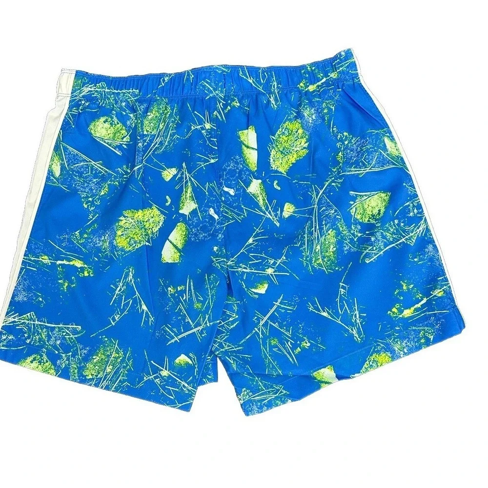 The North‎ Face Men's Elevation Short,súper Sonic Blue Valley Floor Print Small